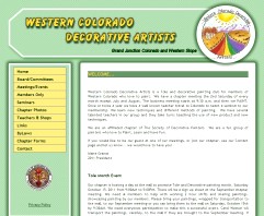 Western Colorado Decorative Artists